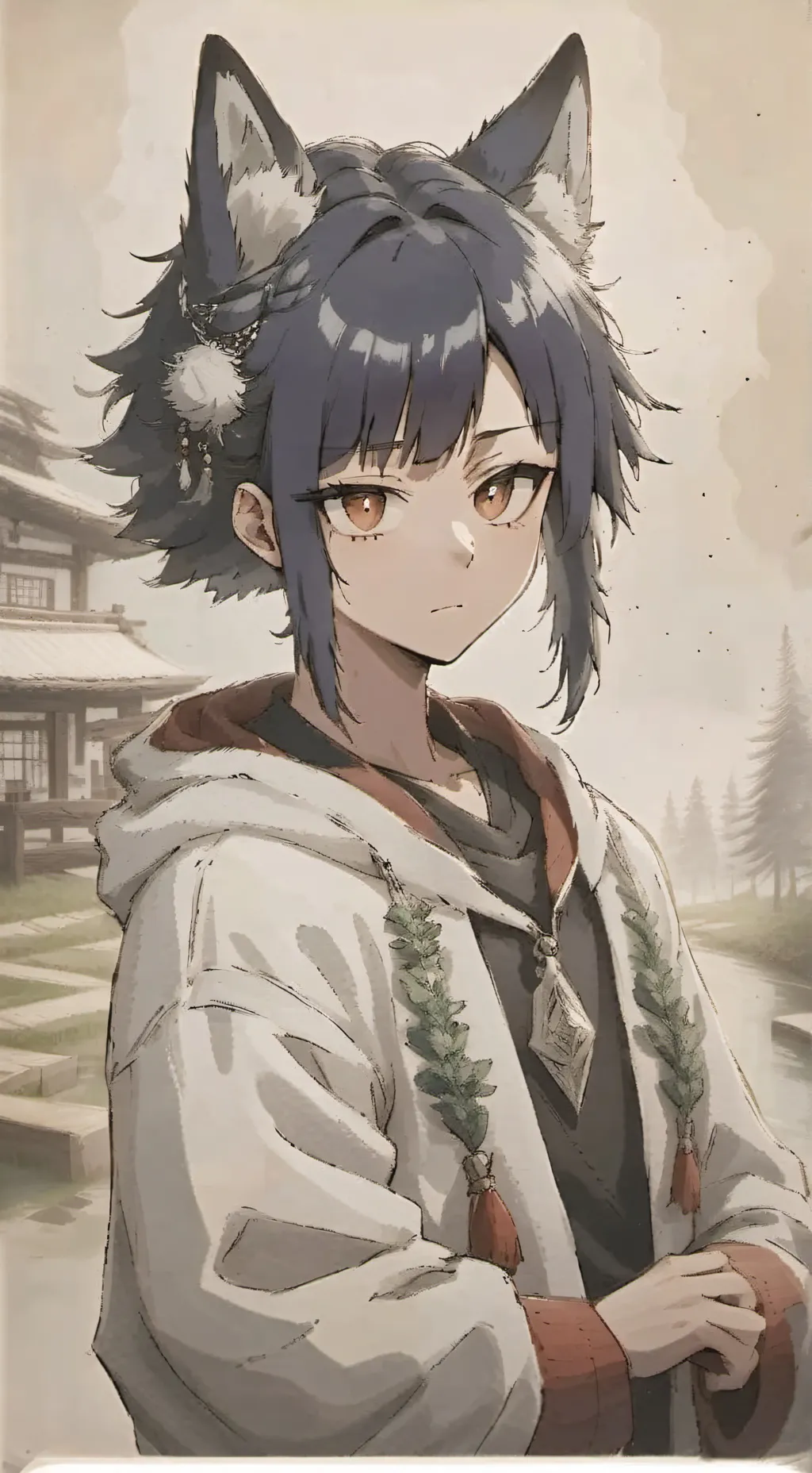ai character: zero  background