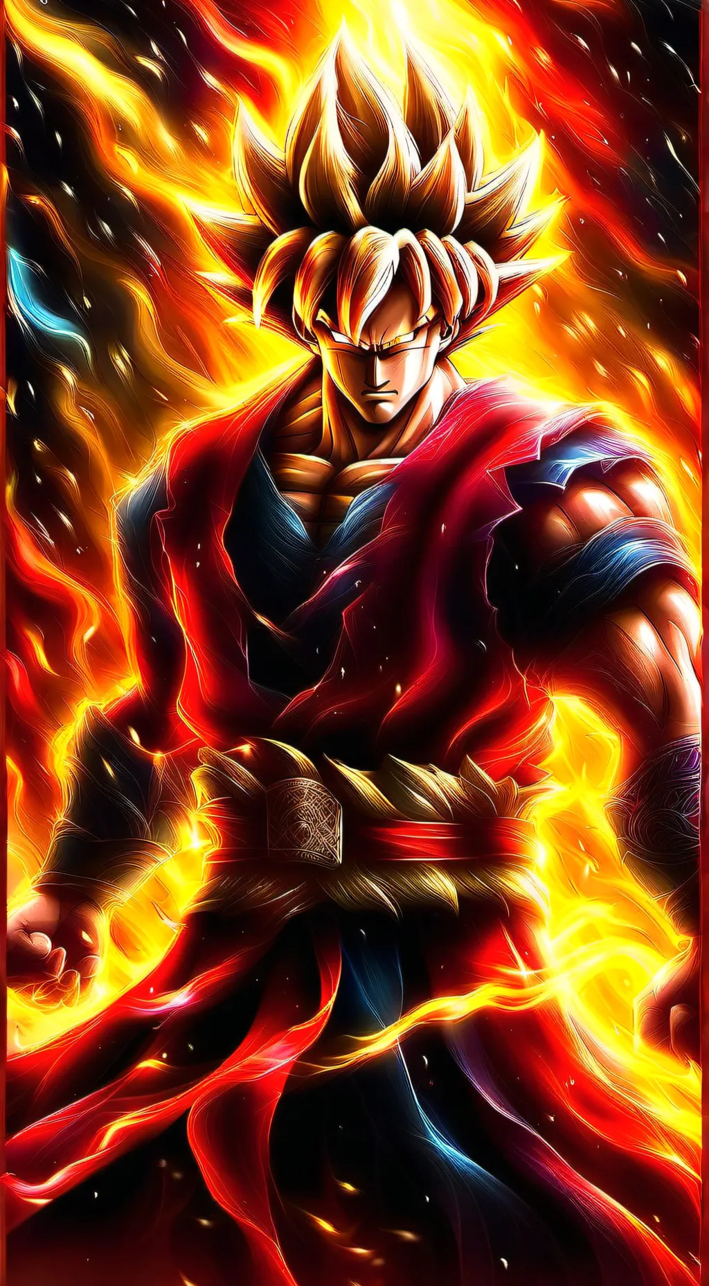 ai character: Son Goku background