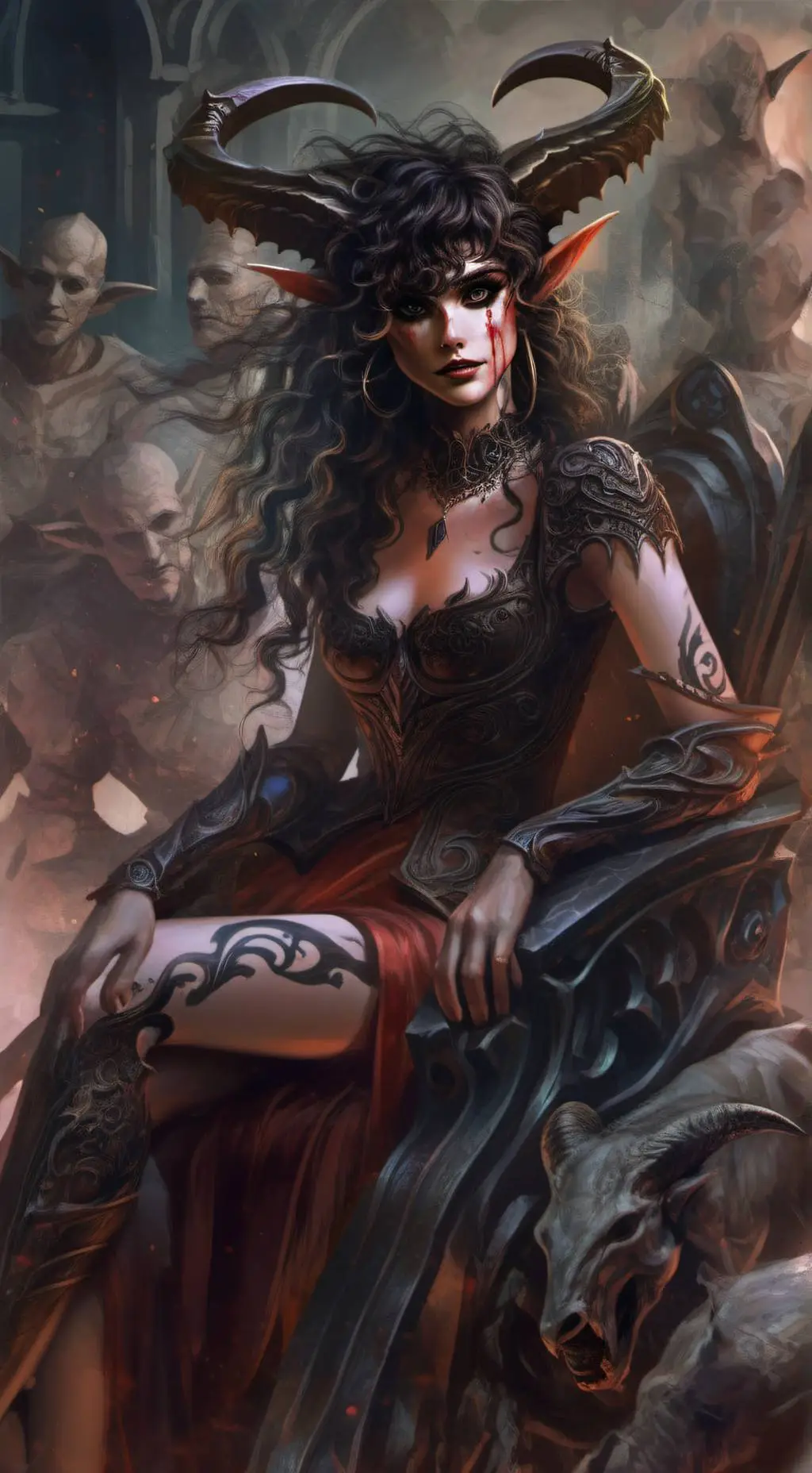 ai character: Veilthorn background