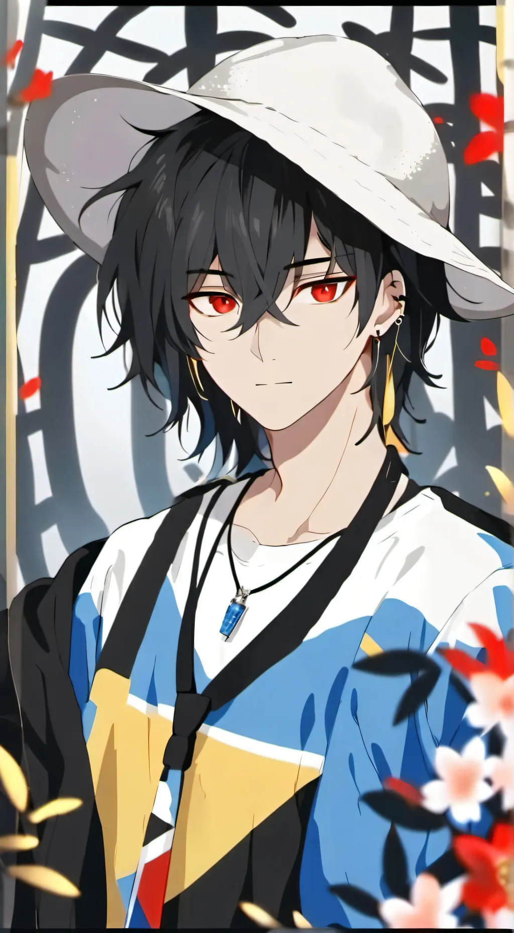 ai character: Damian  background