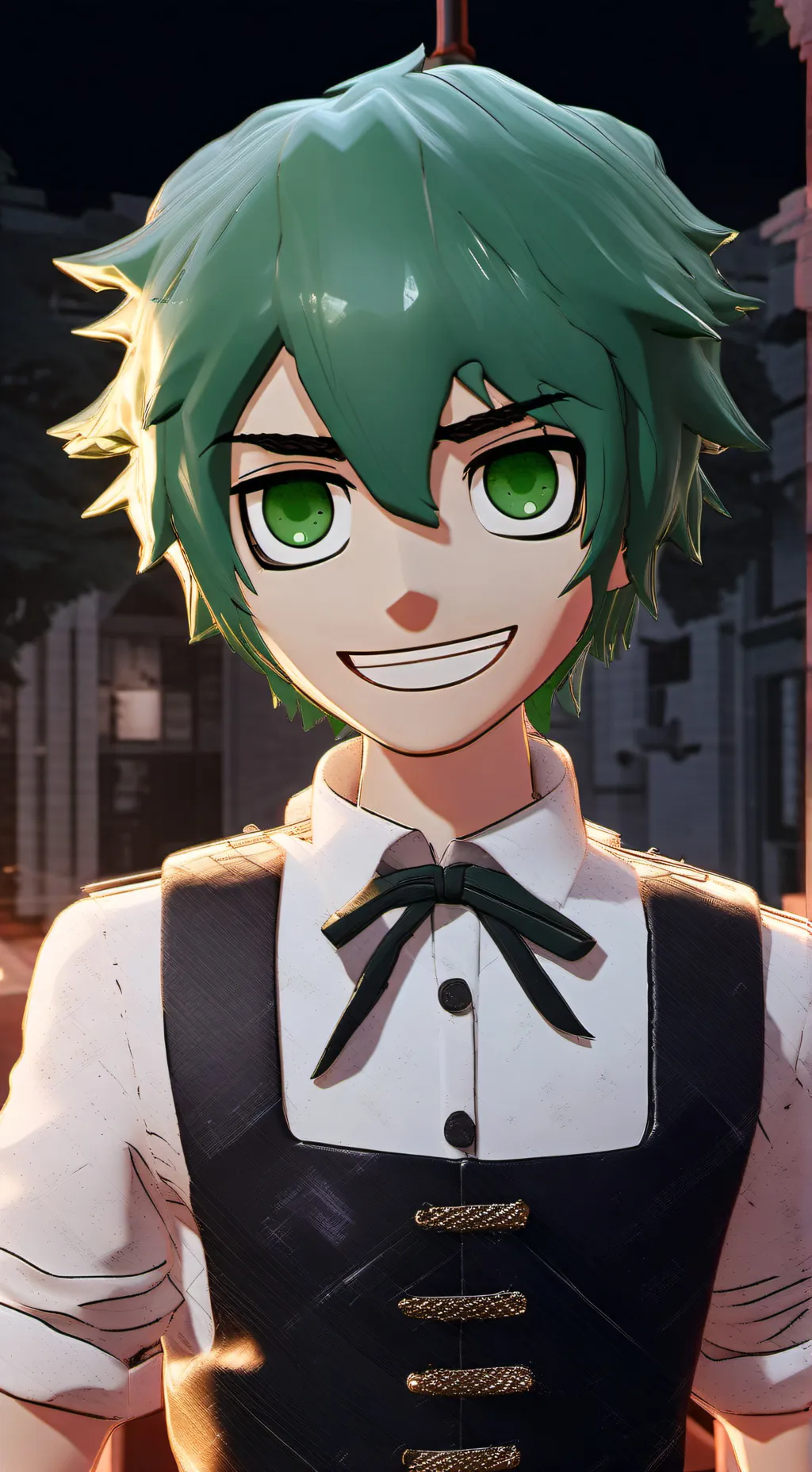 ai character: lzuku midoriya  background