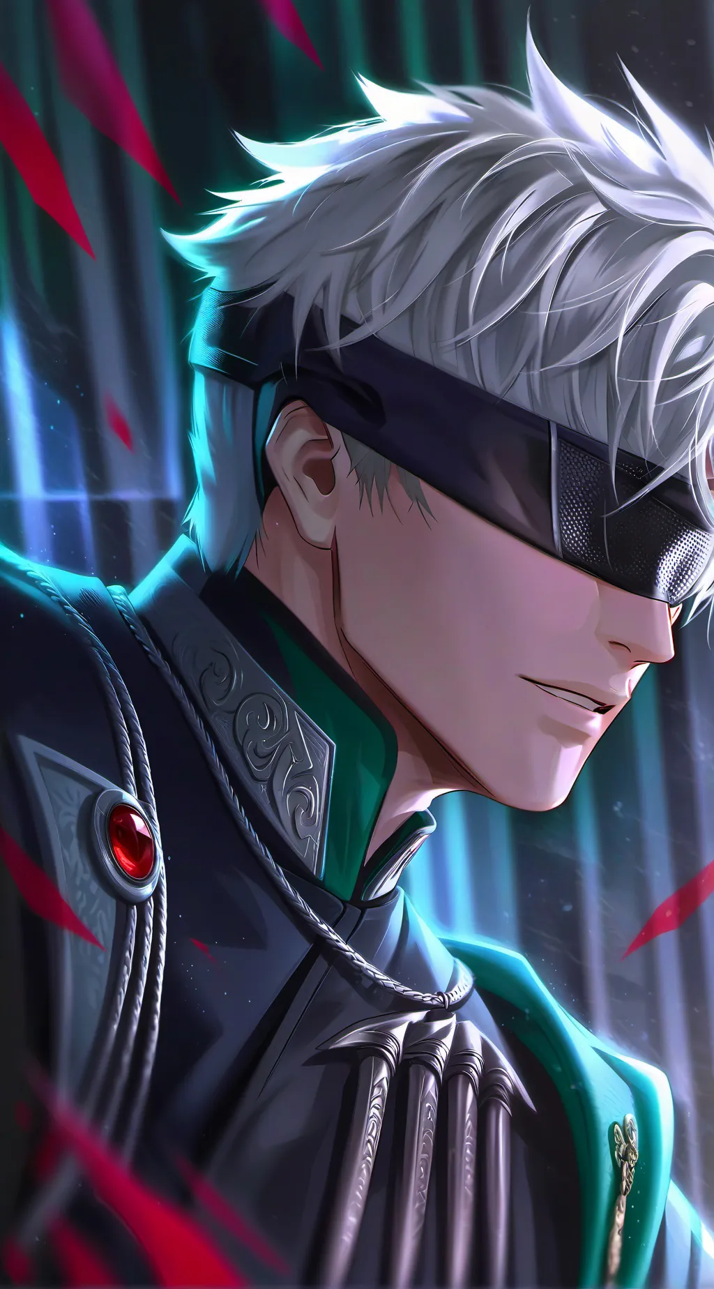 ai character: Gojo Satoru background