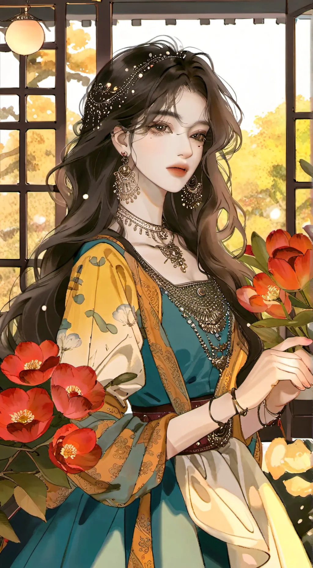 ai character: Kny but u are doll background