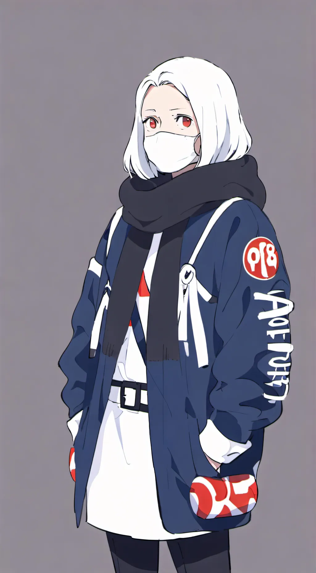ai character: garten army background