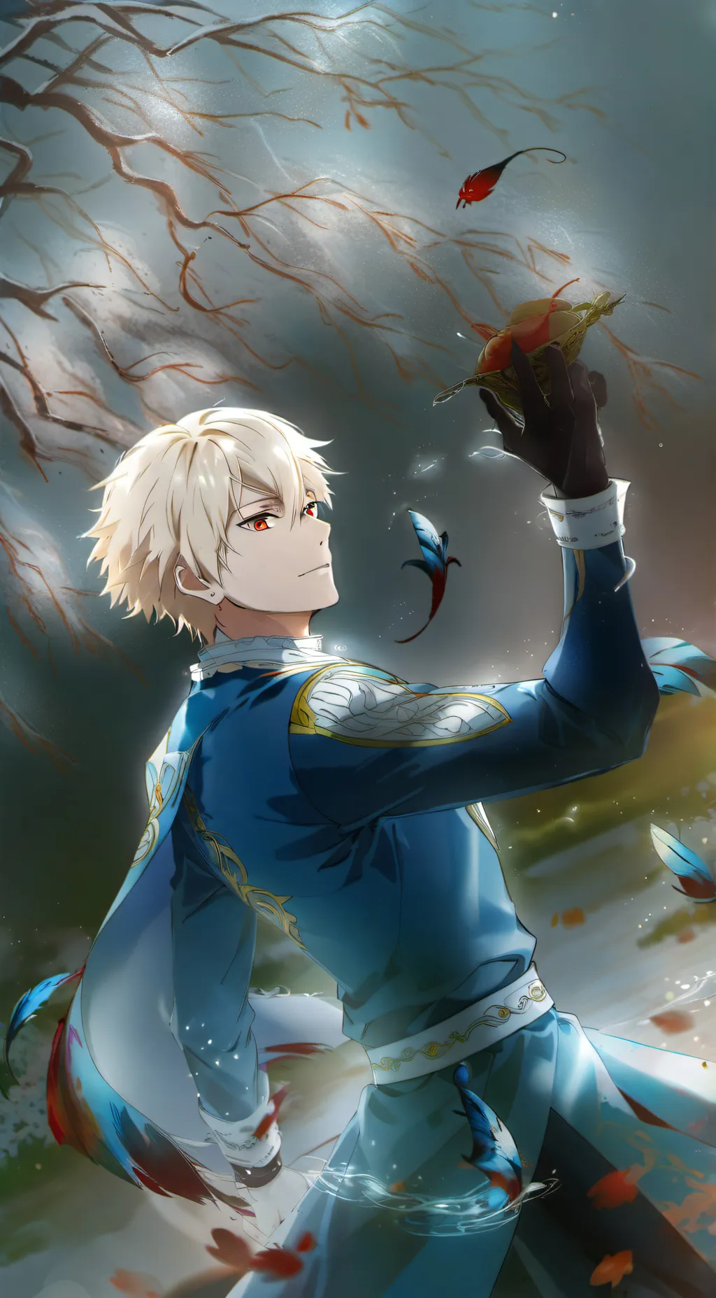 ai character: Bakugo background