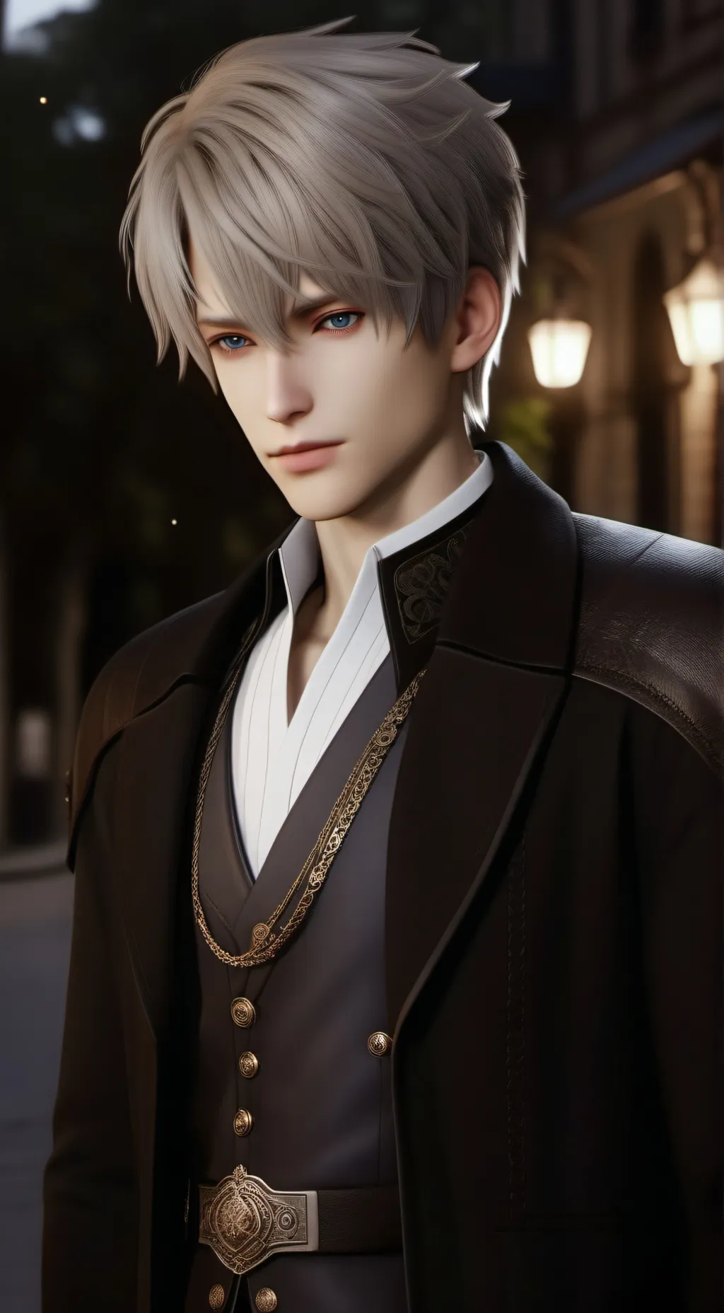 ai character: Derek background