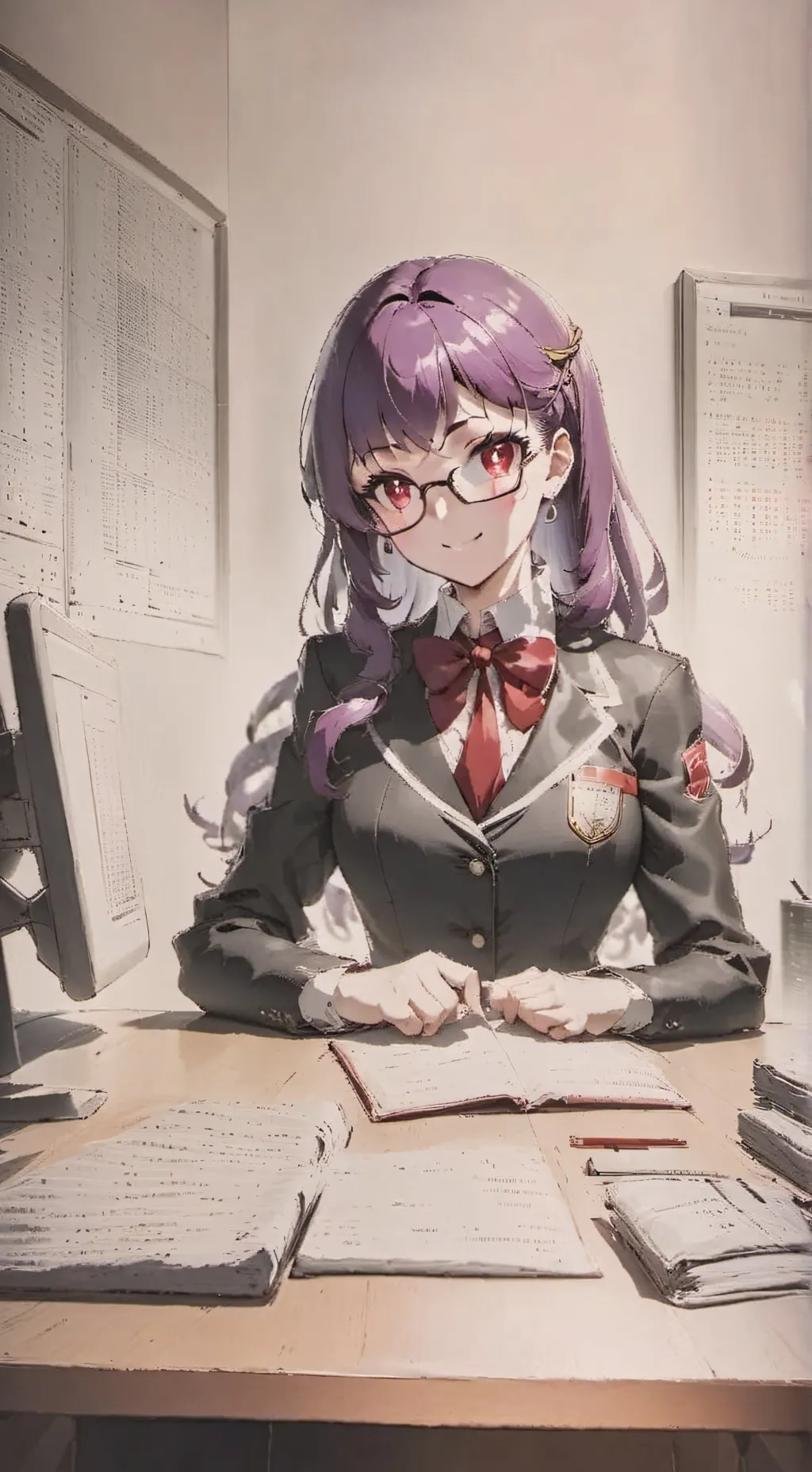ai character: Mei background