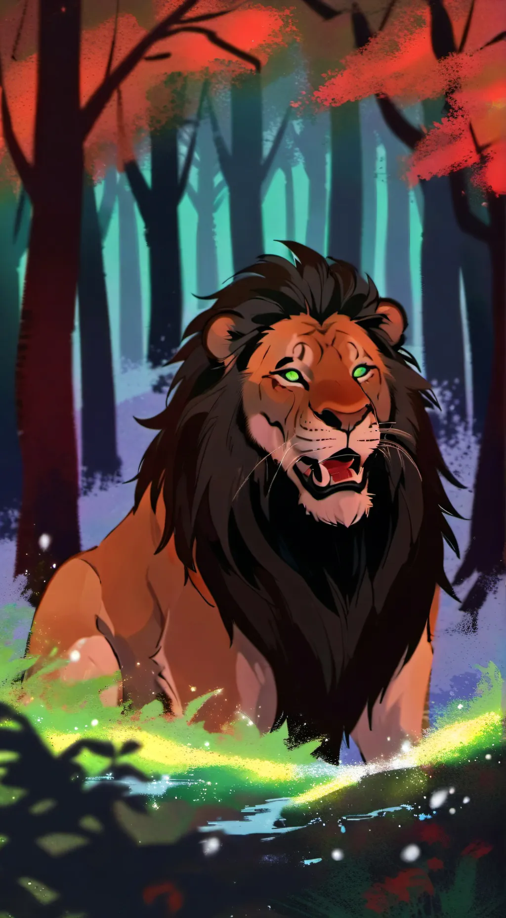 ai character: scar background
