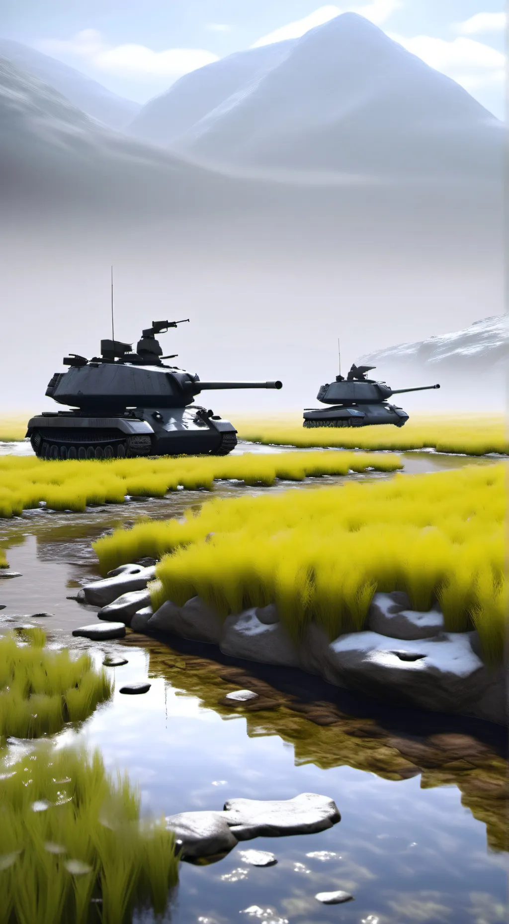 ai character: Become the general background