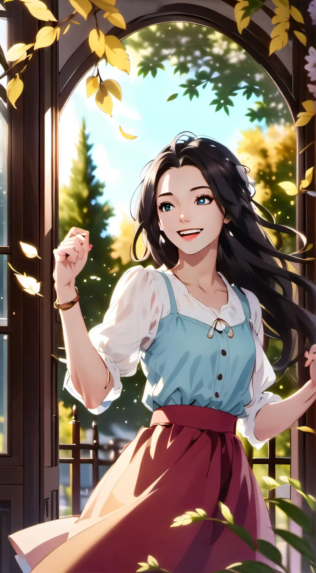 ai character: Alexa  background