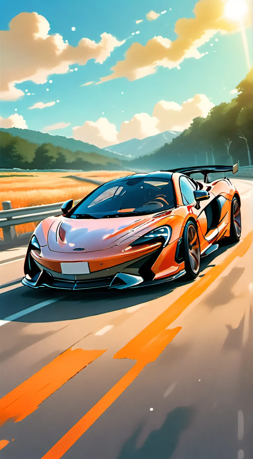 ai character: McLaren  background