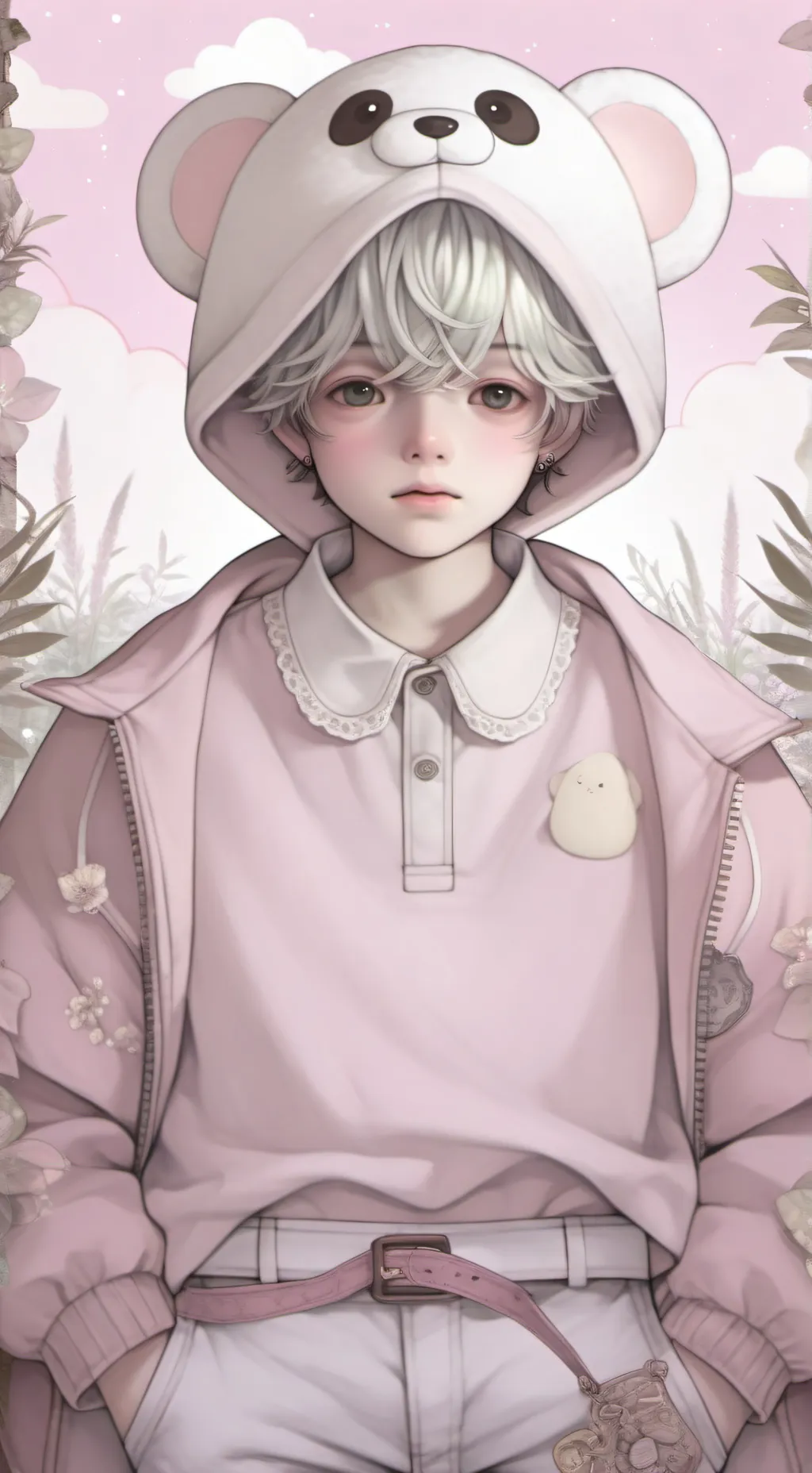 ai character: fat boy background