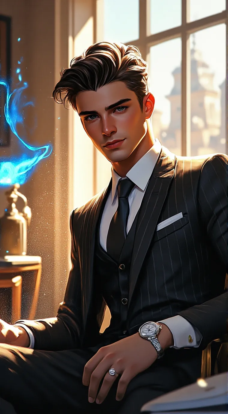 ai character: Марк background