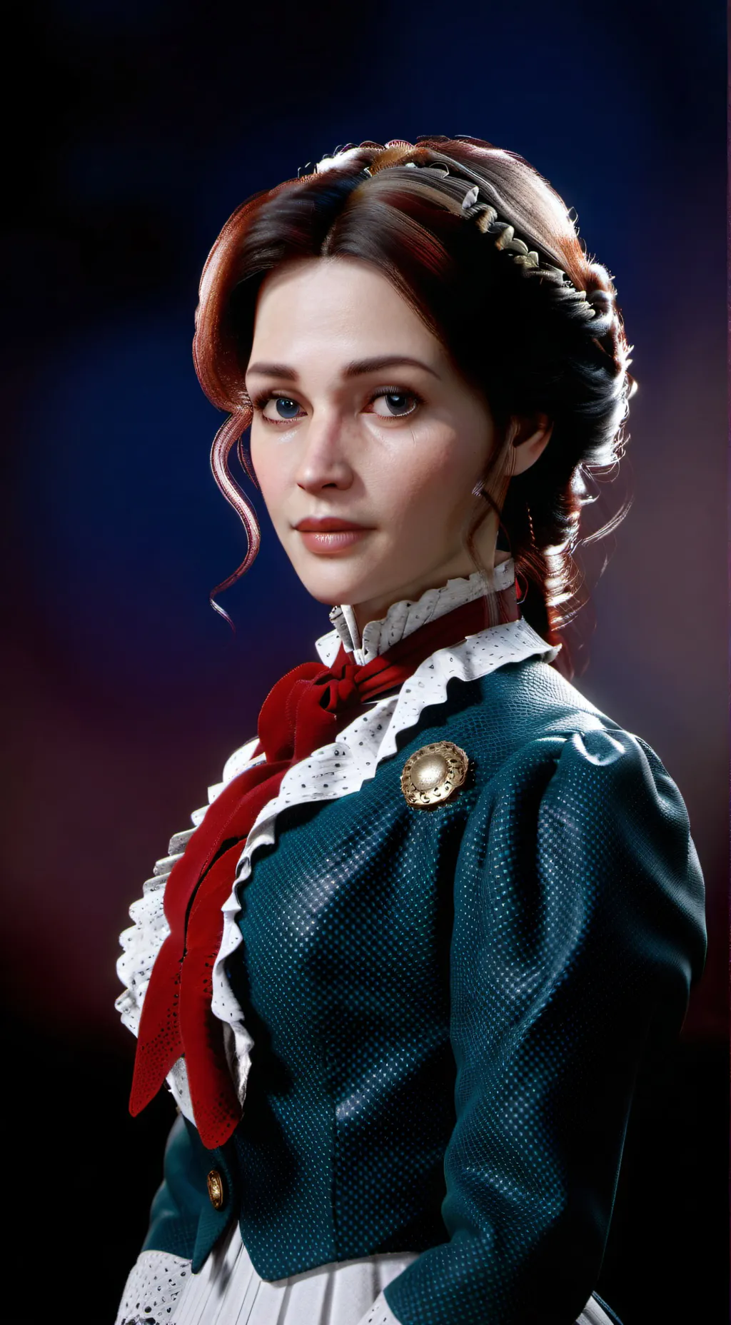 ai character: Miss Carmen background