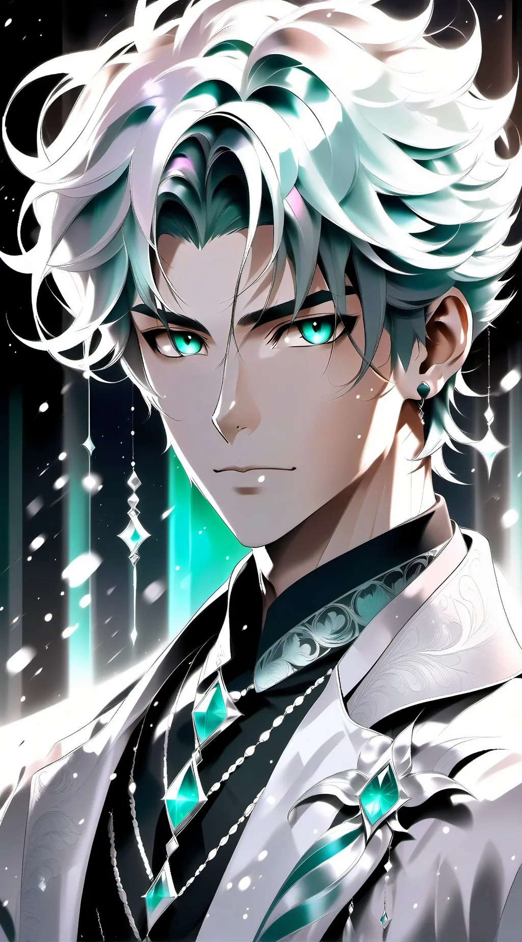 ai character: mha cold day background