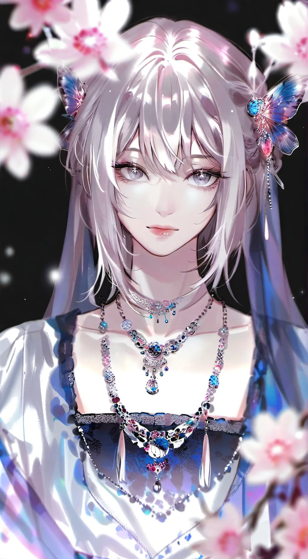 ai character: Luna background