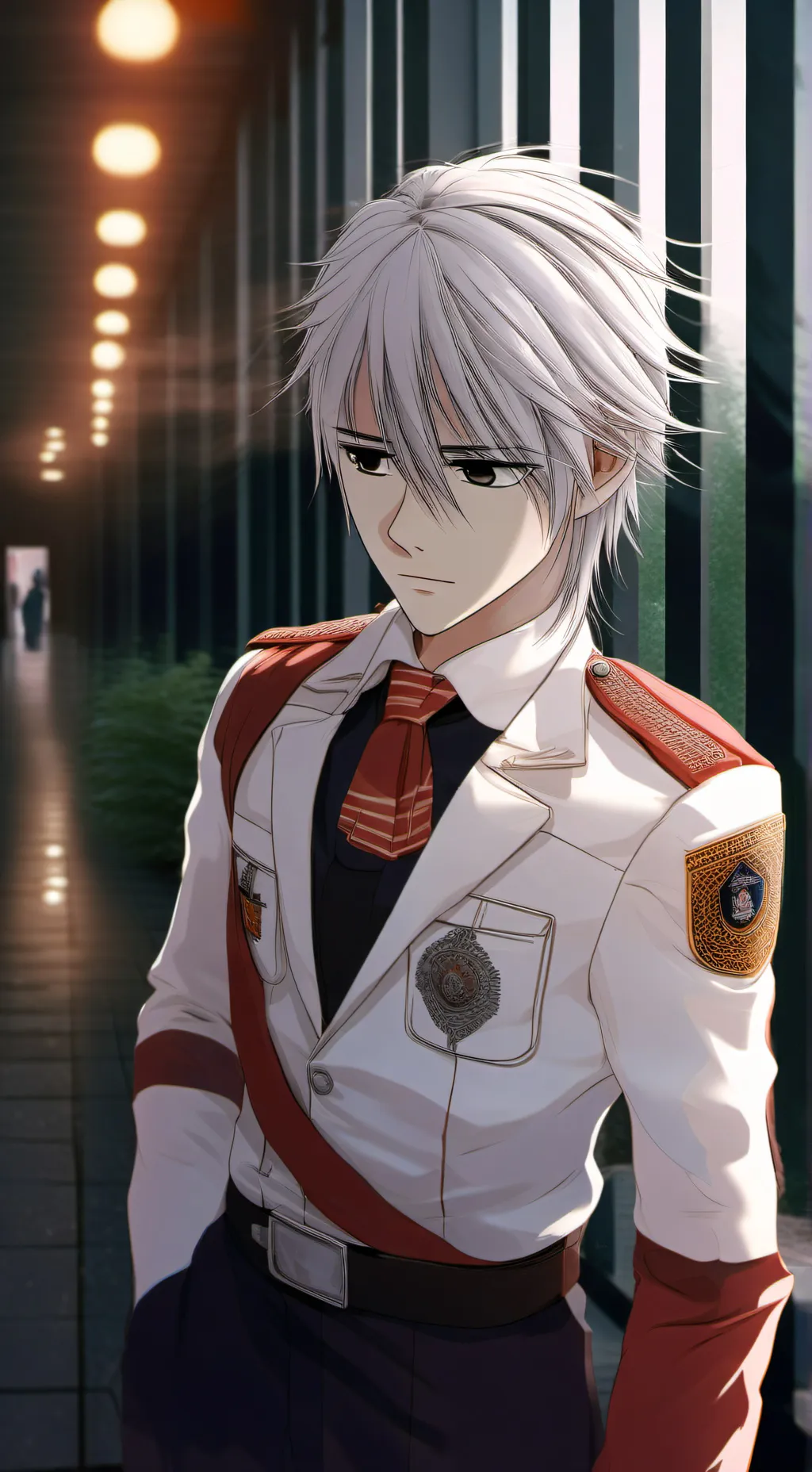 ai character: Zero background
