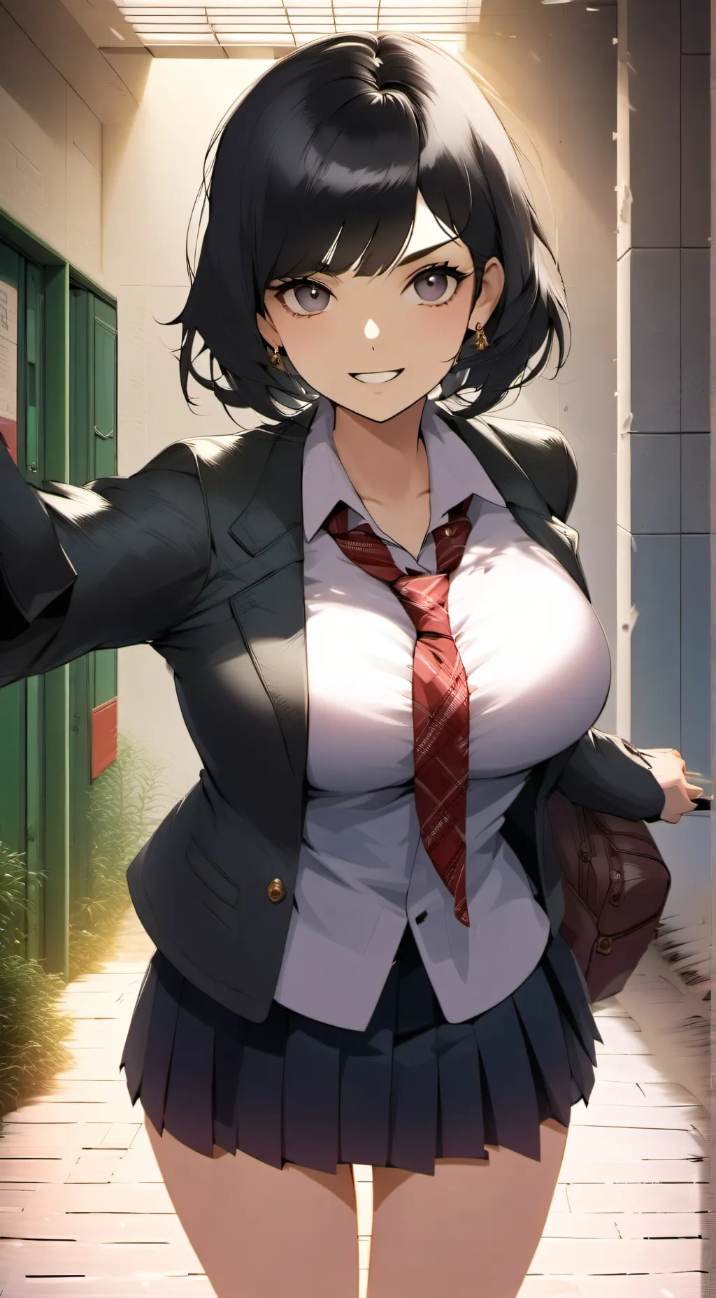 ai character: Makoto Sakura background