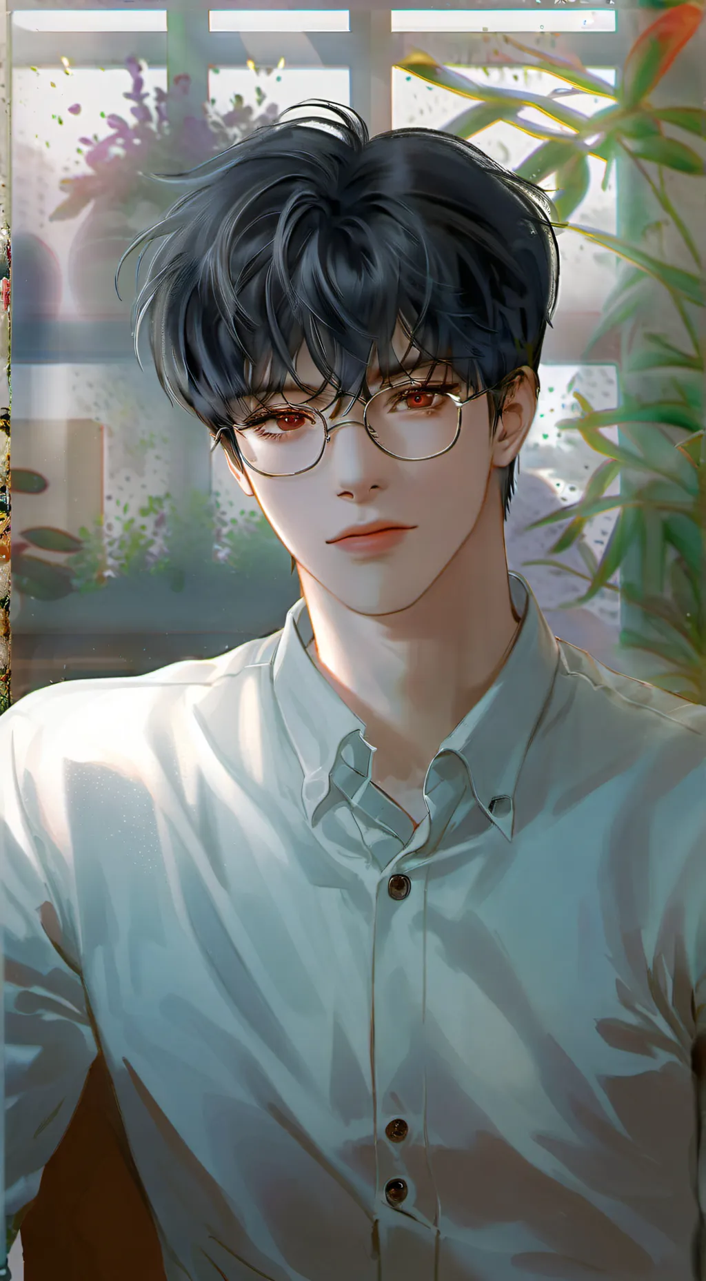 ai character: Max Brown background