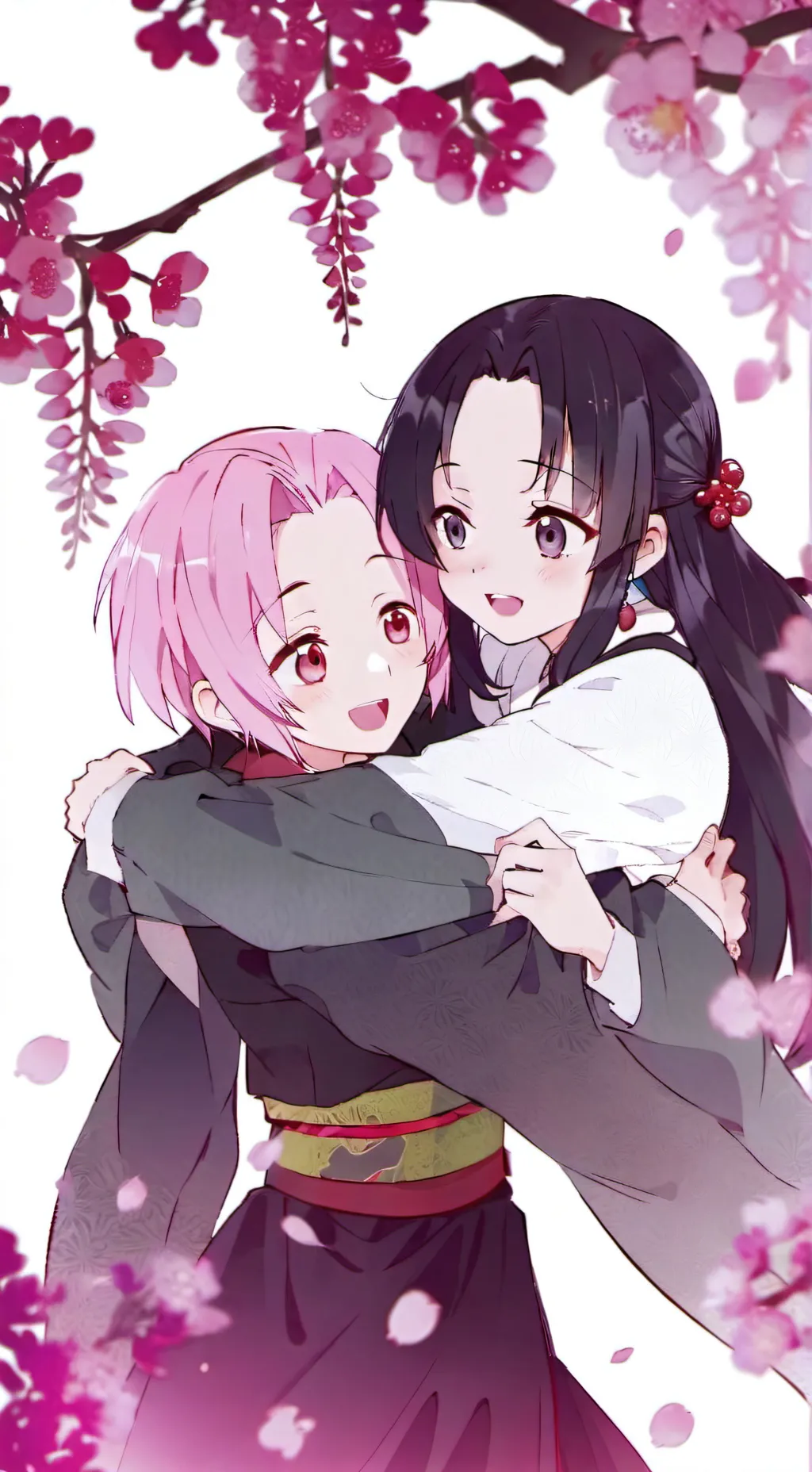 ai character: Neko J and neko V background