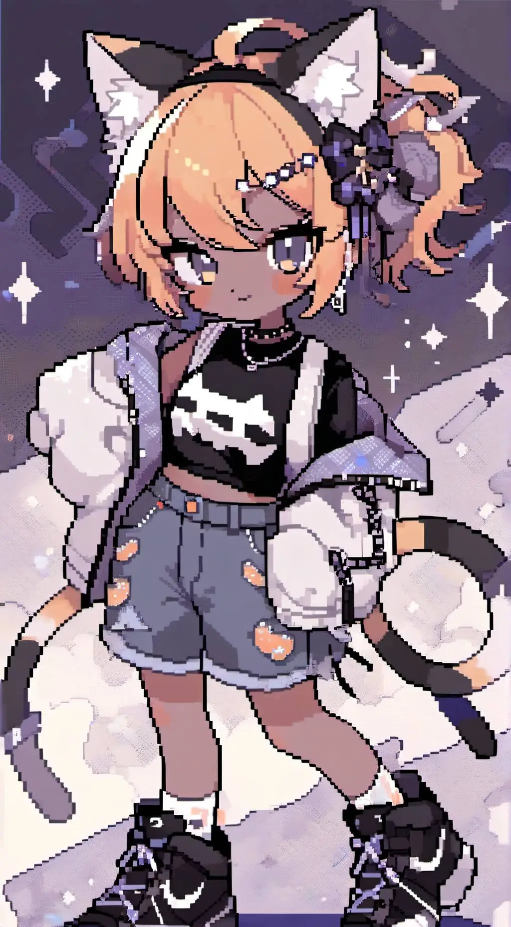 ai character: Ginger background