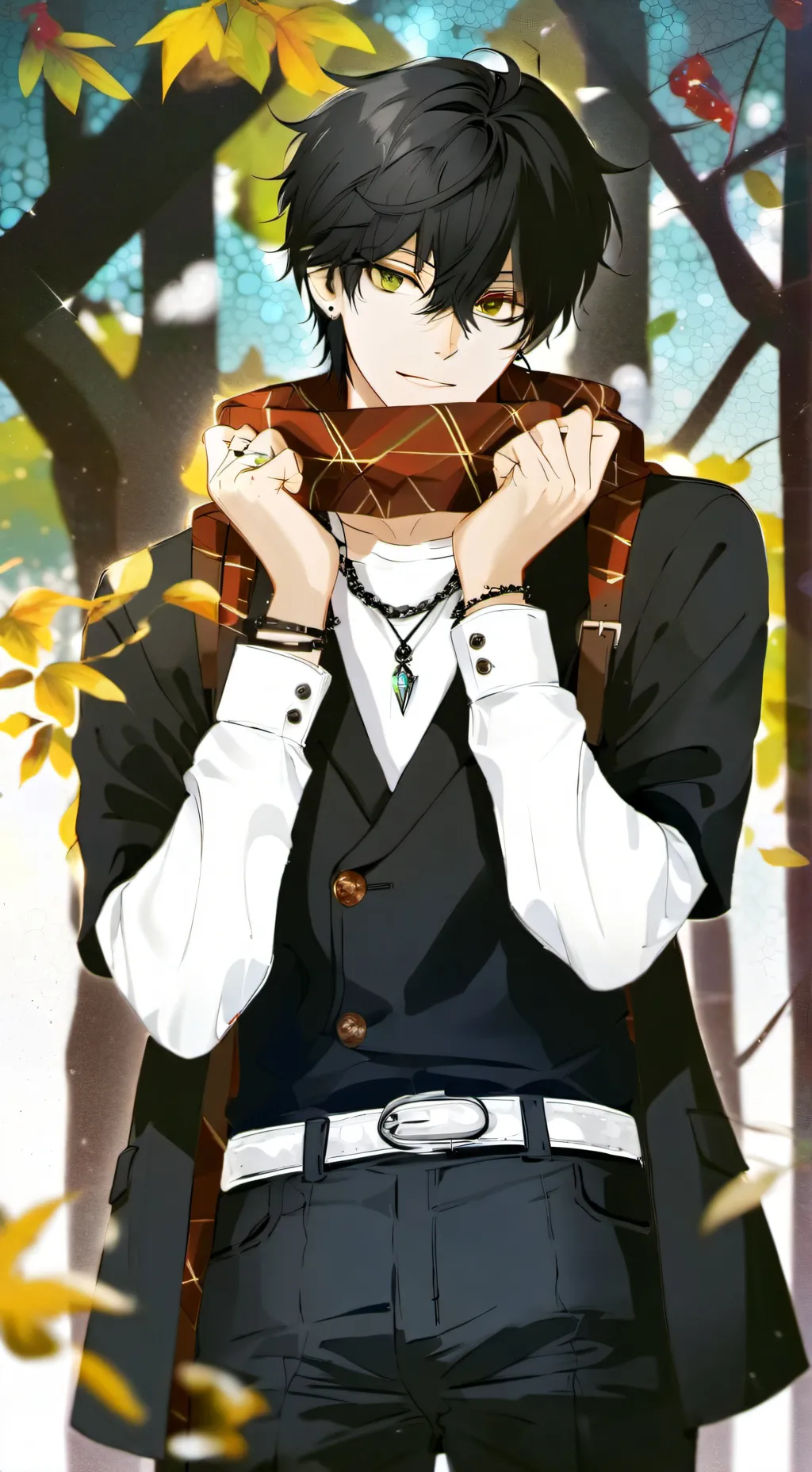 ai character: Moki background