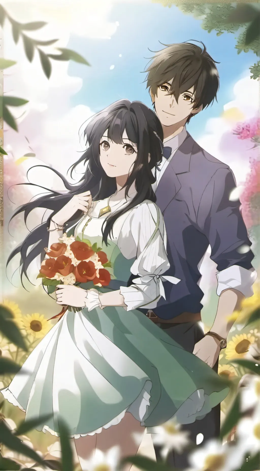ai character: tu novia  background