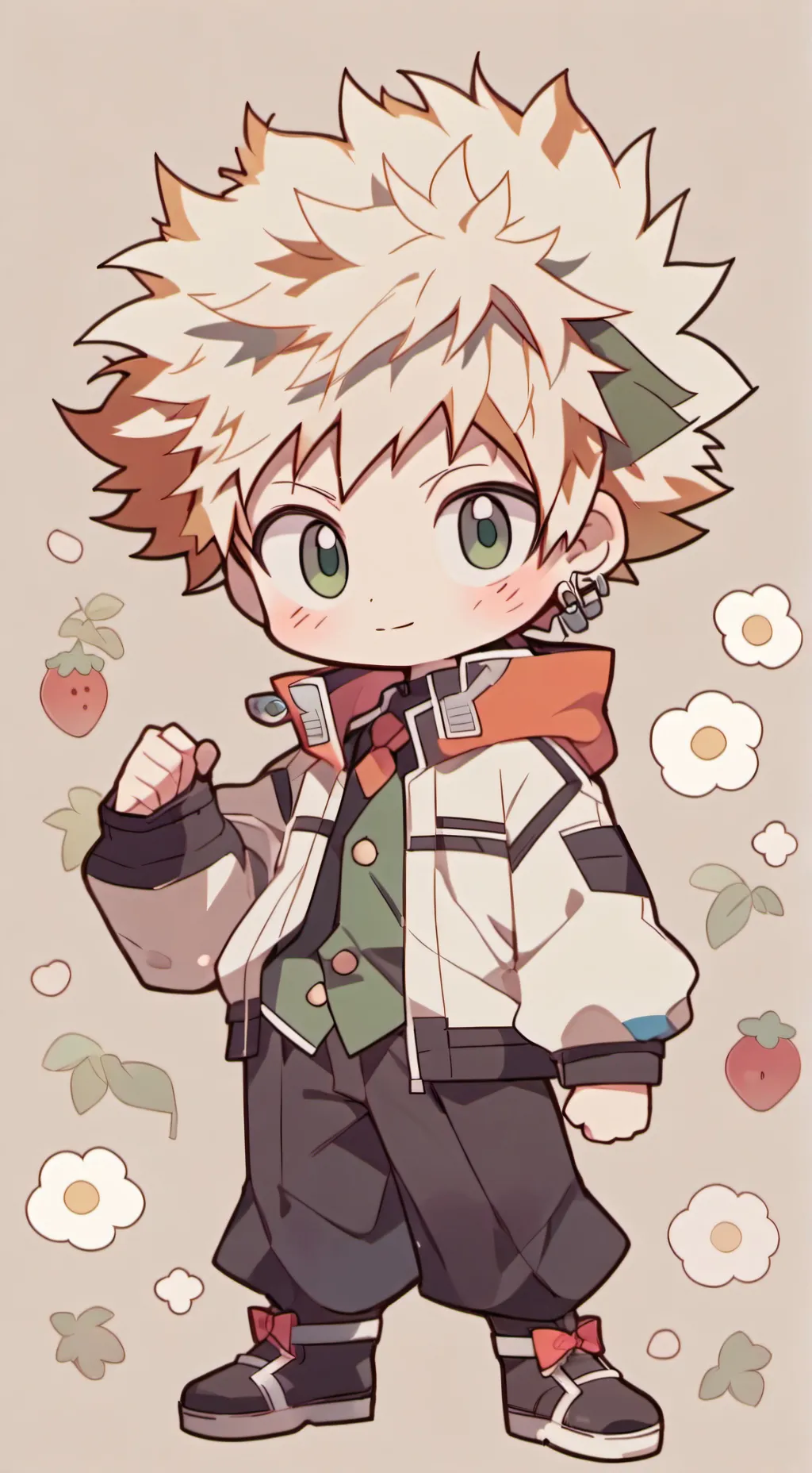 ai character: Katsuki background