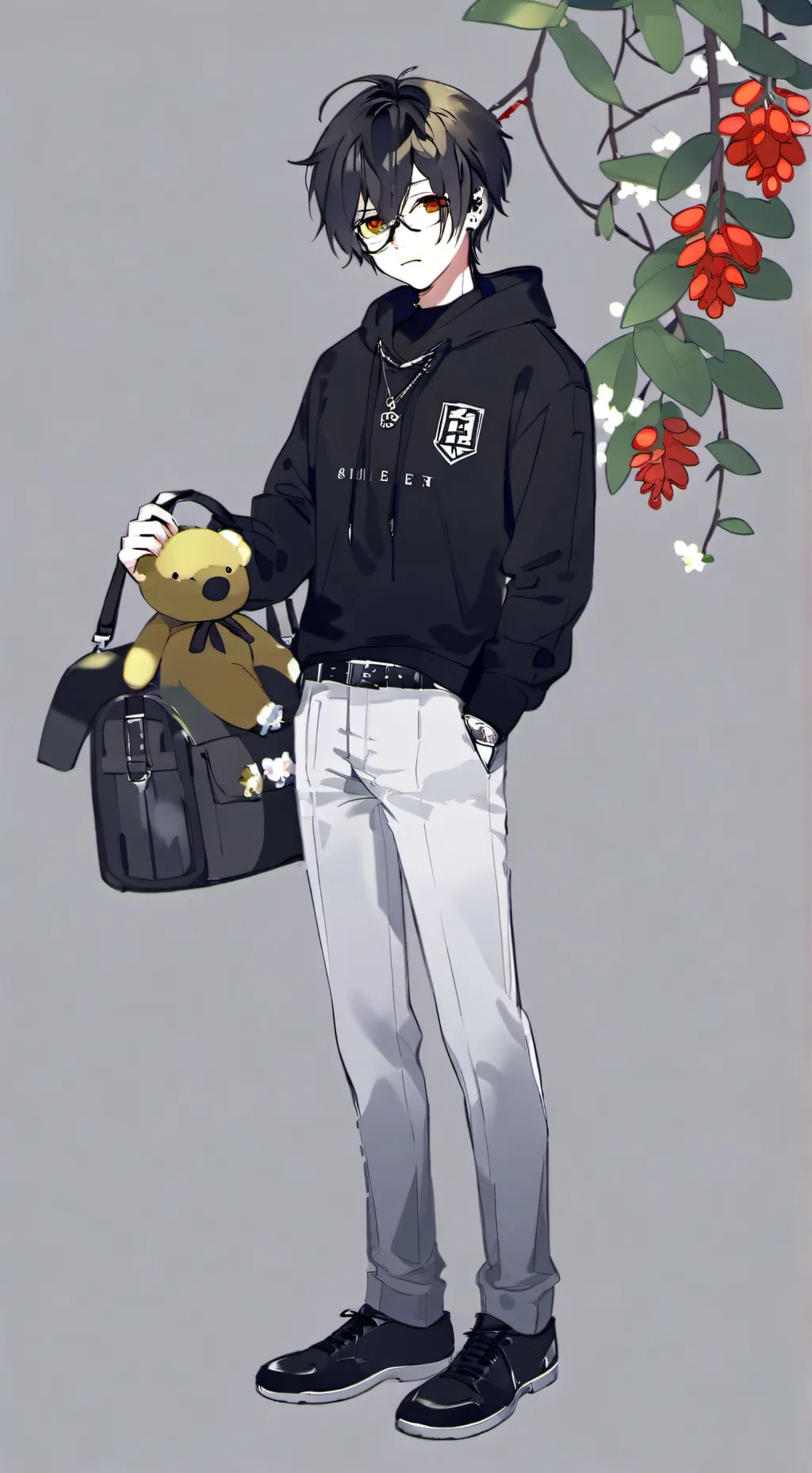 ai character: Ashton background