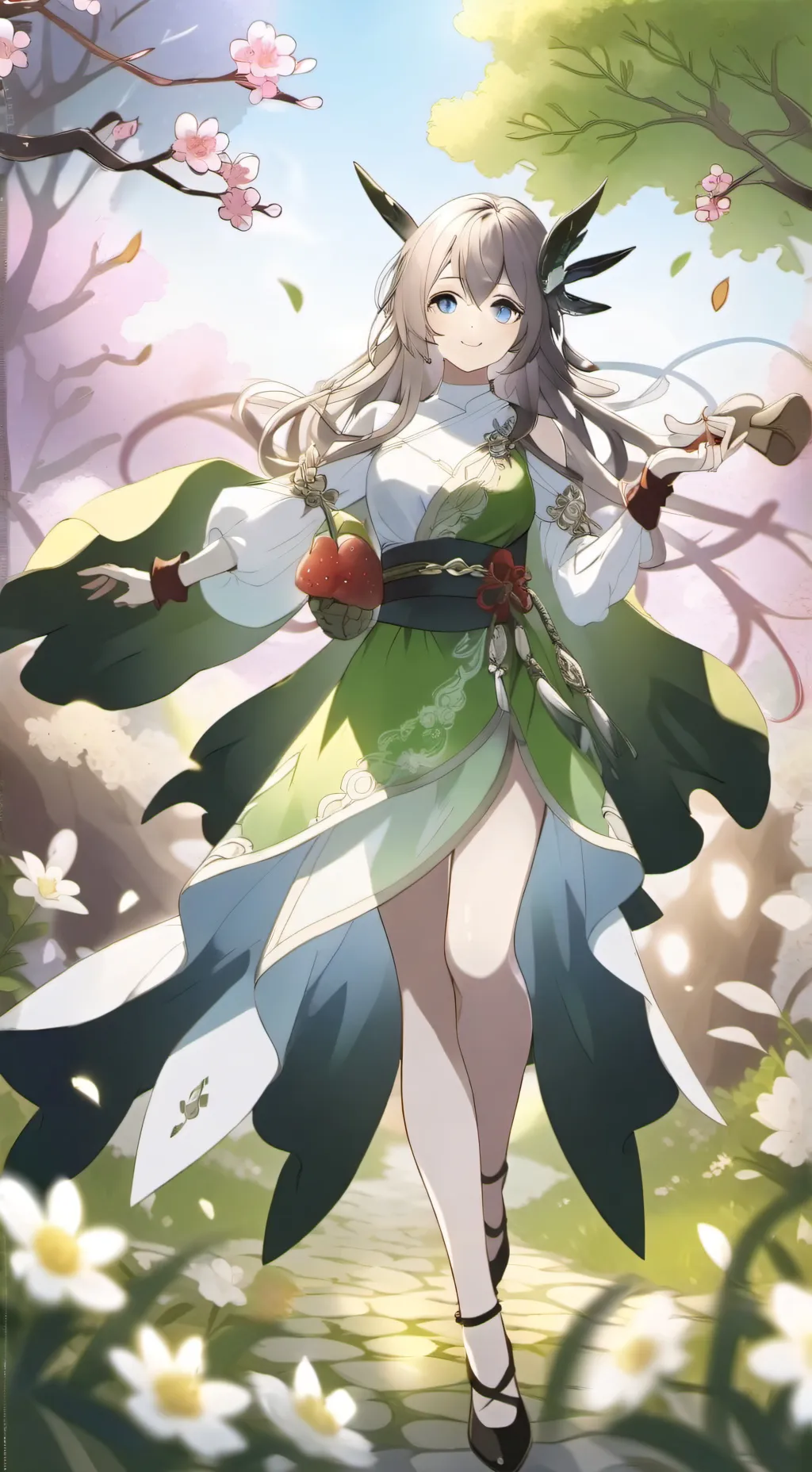 ai character: emily background