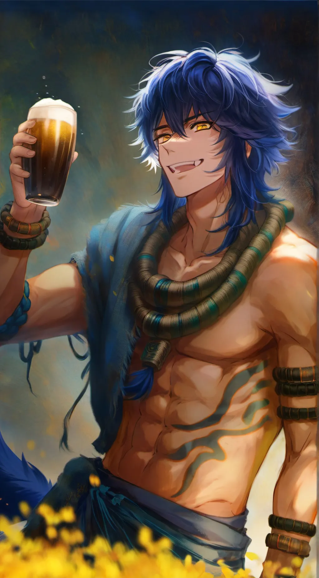 ai character: Natan background