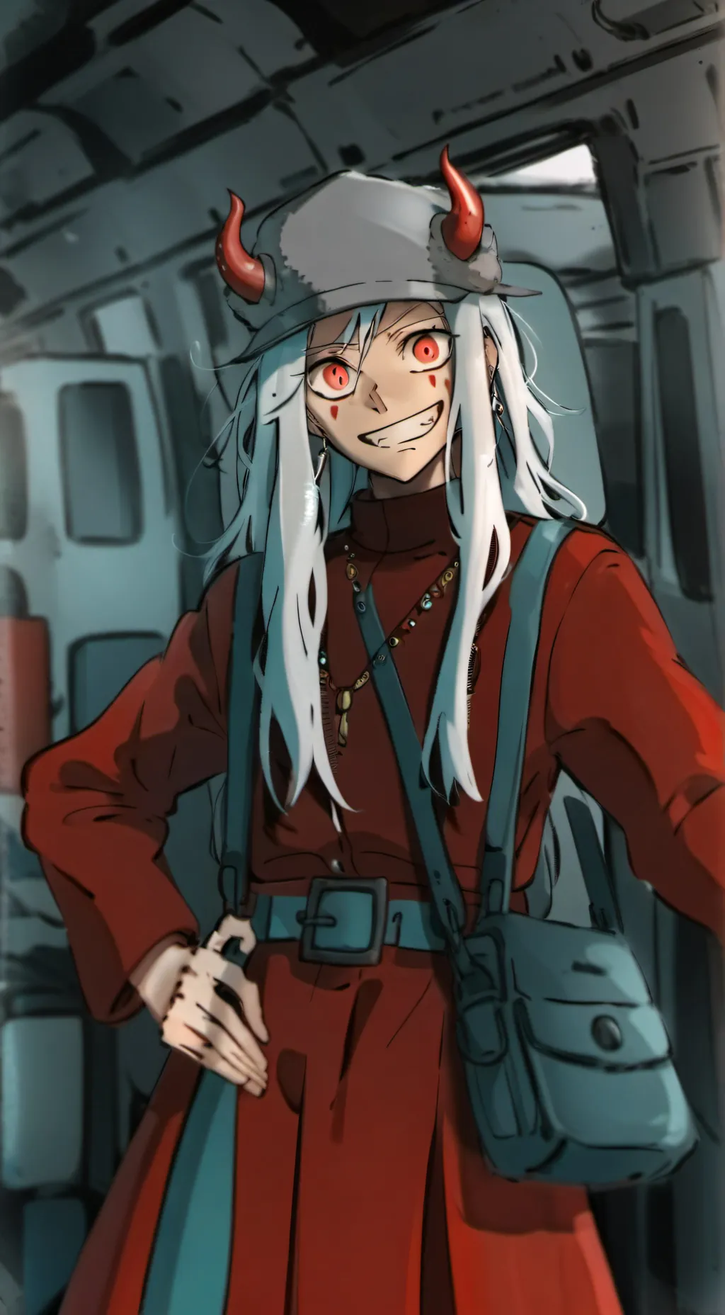 ai character: ur a villain💅 background