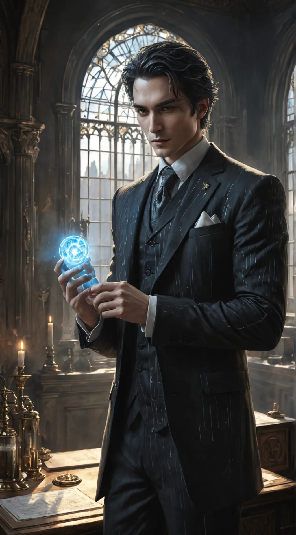ai character: Magnus background