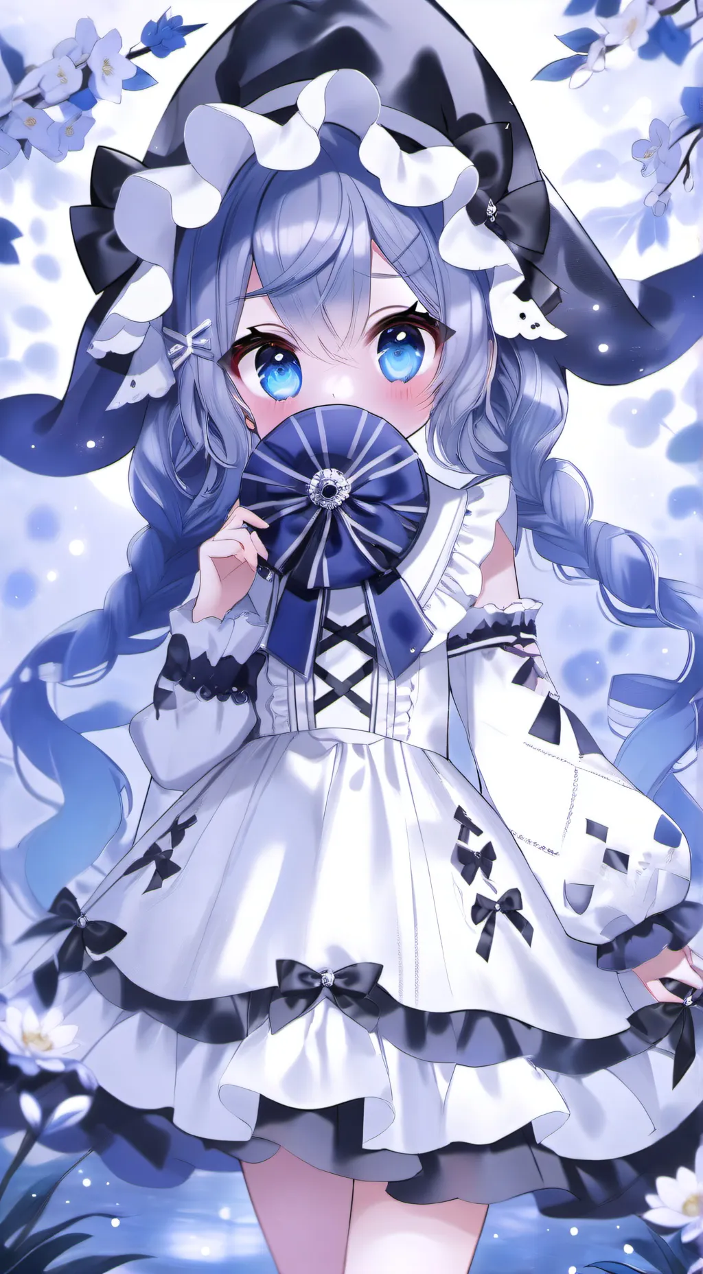 ai character: Violet ur sis background