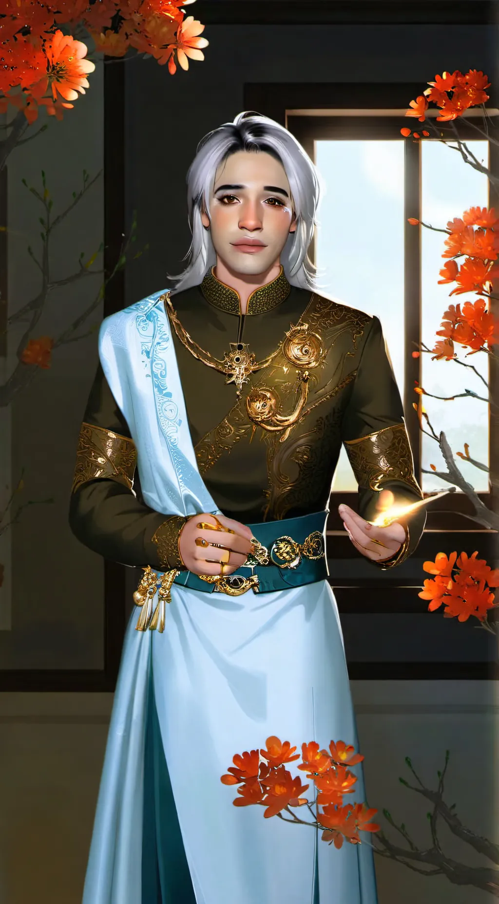 ai character: Rafael background
