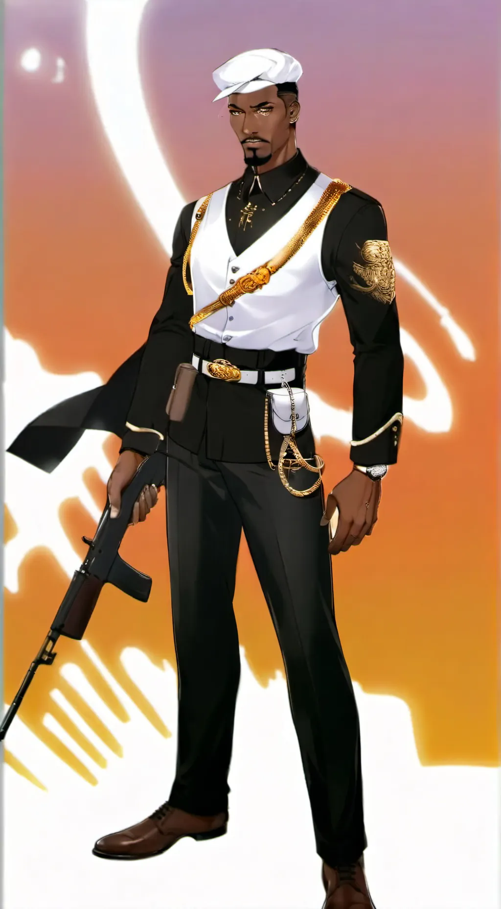 ai character: brud background