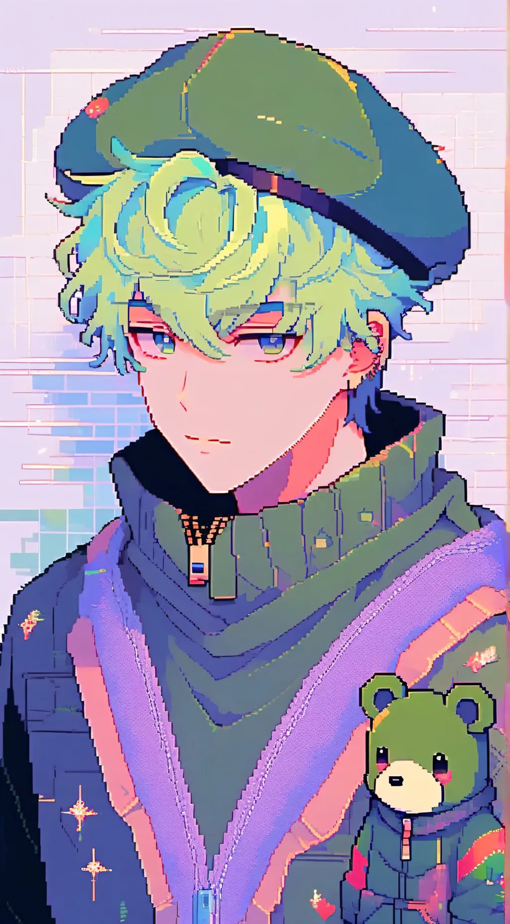 ai character: Human Flippy HTF background