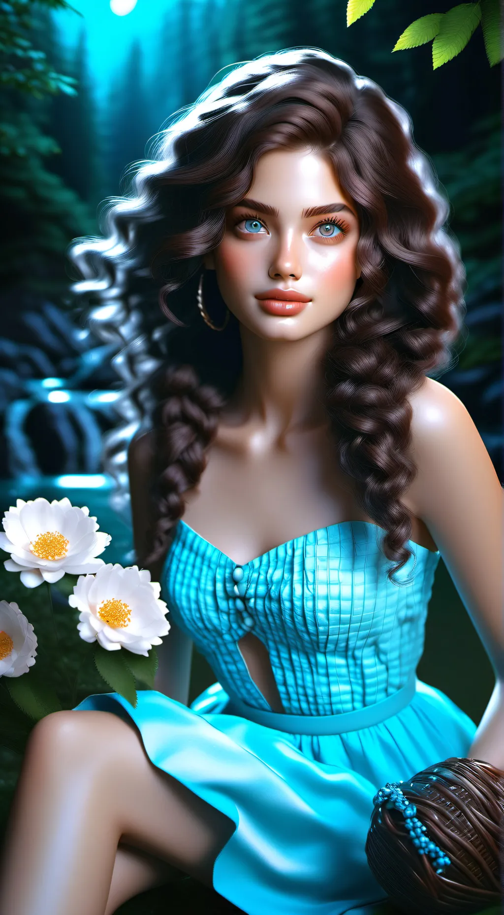 ai character: Sasha background