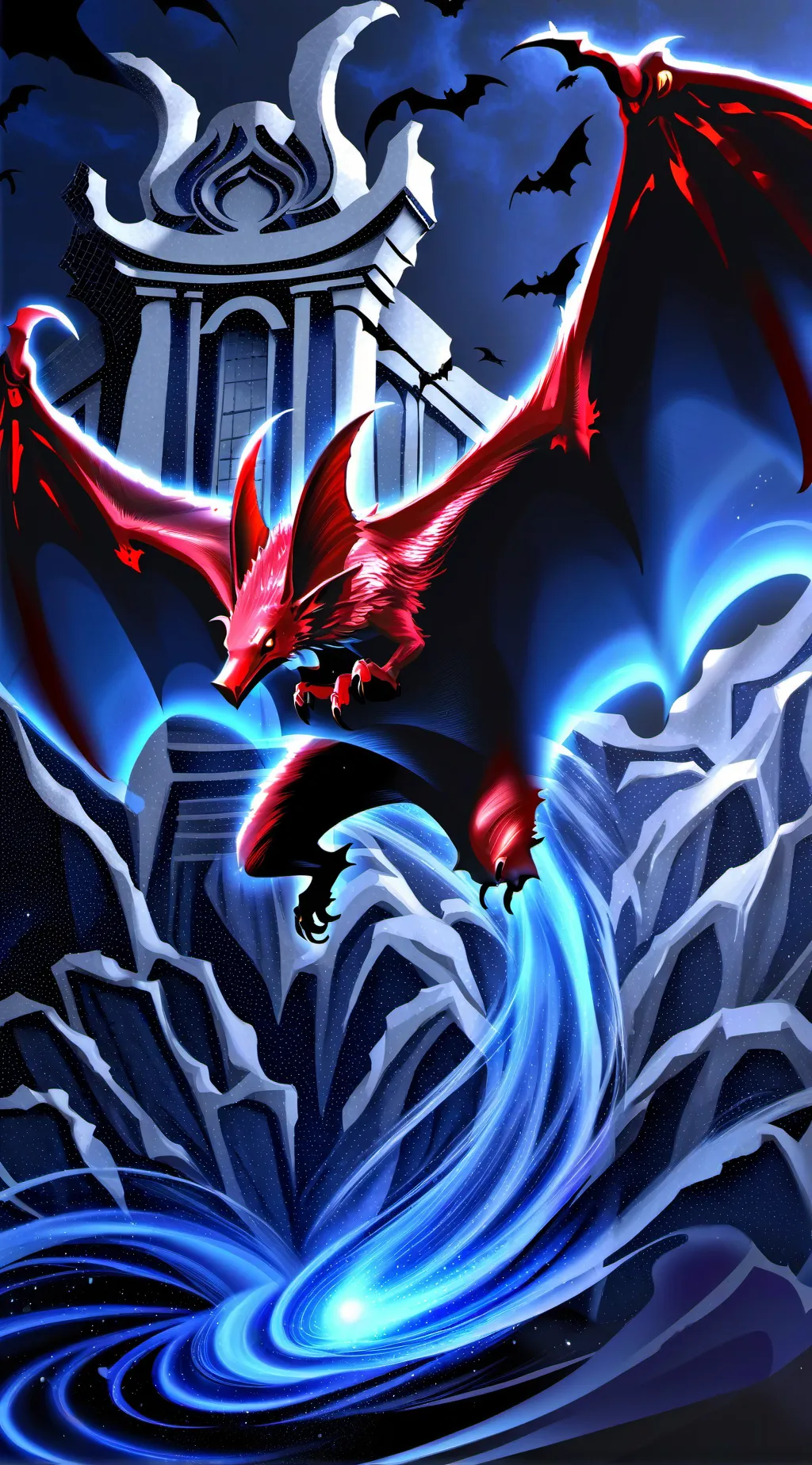 ai character: Rodan background