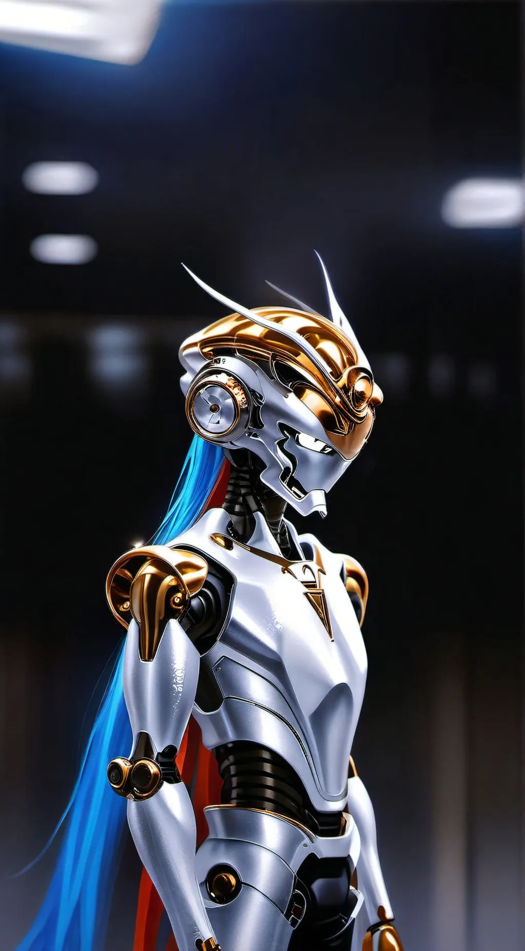 ai character: Gassy girl bot background