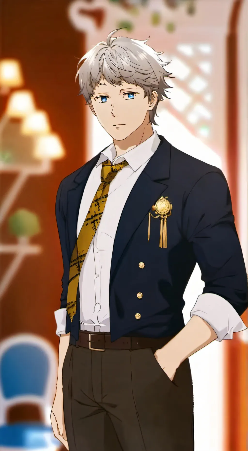 ai character: Zane background