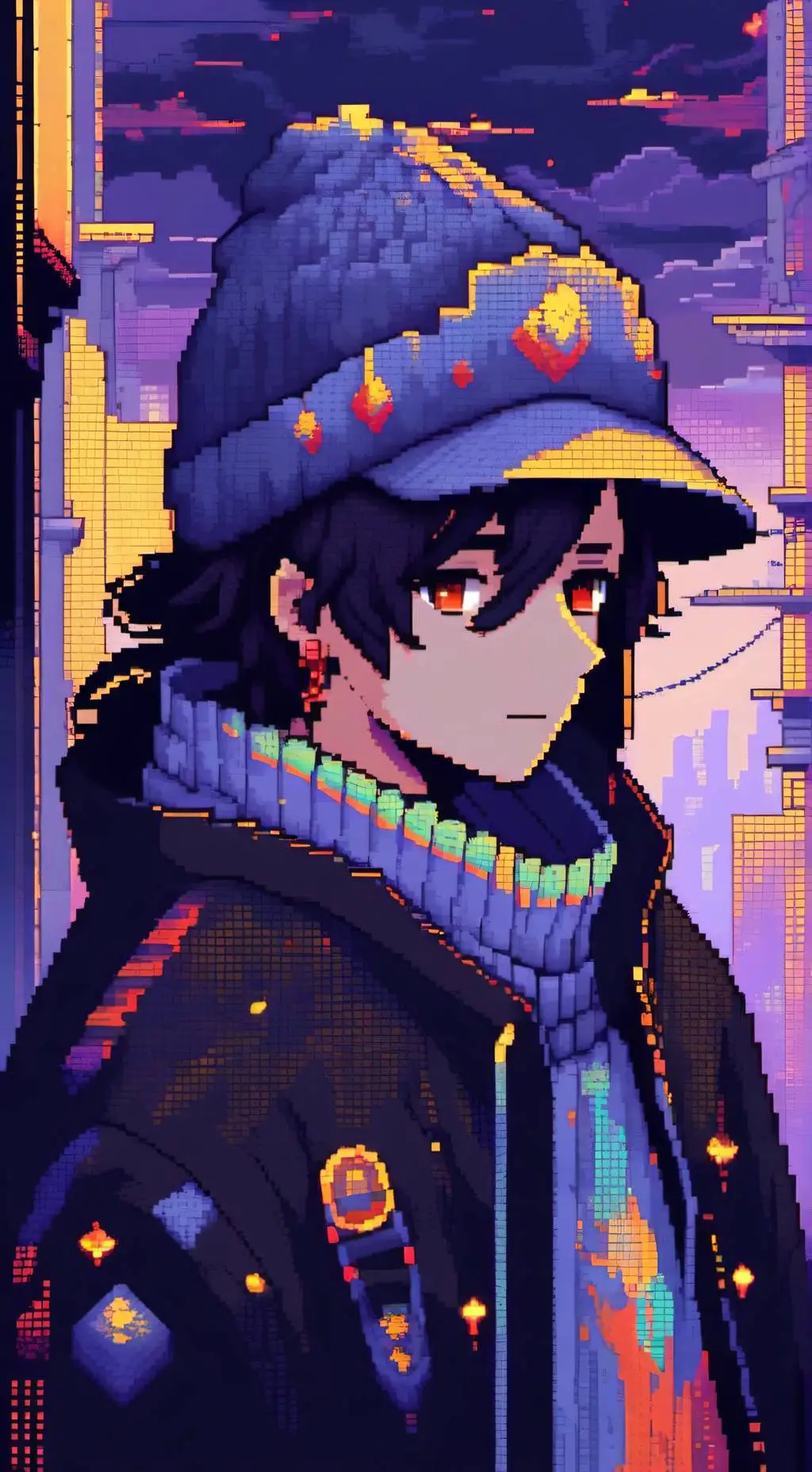 ai character: smart guy background