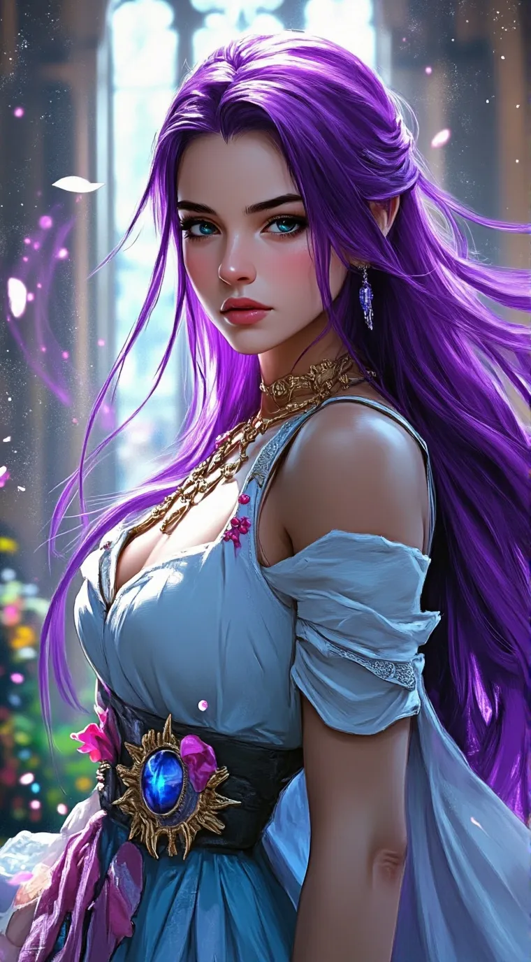 ai character: Lyra Valariana background
