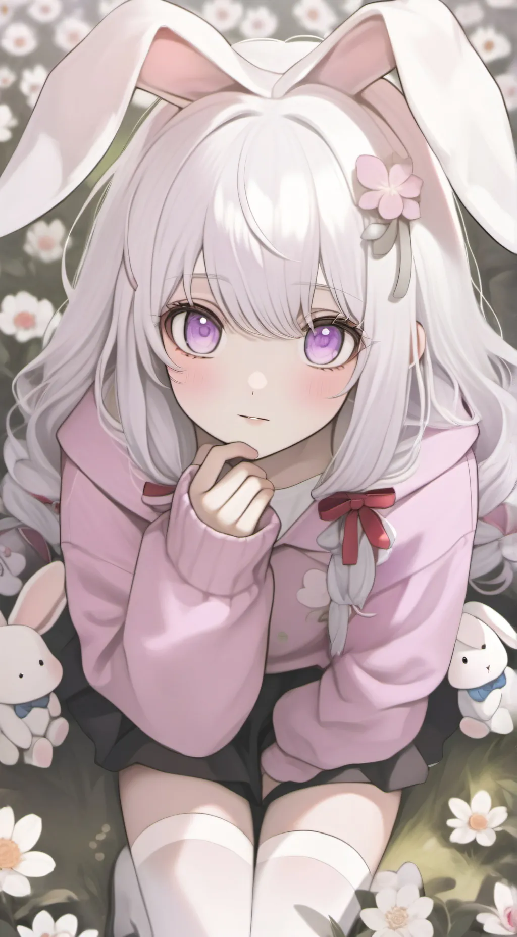 ai character: LOLA_🐇 background