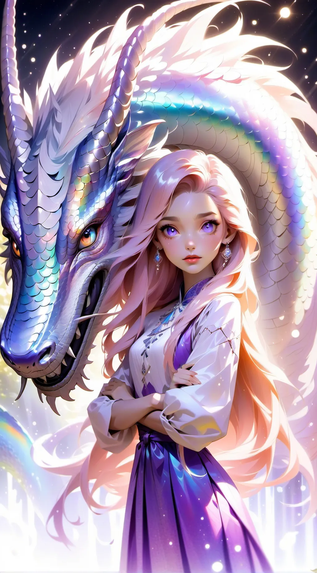 ai character: noelia background