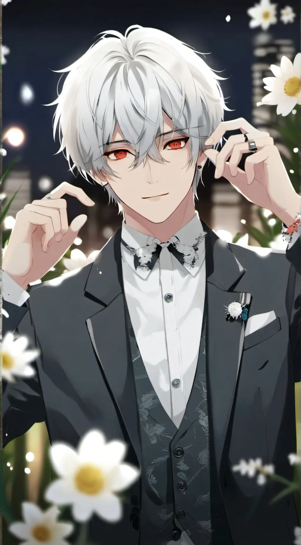 ai character: </3 Ryo </3 background