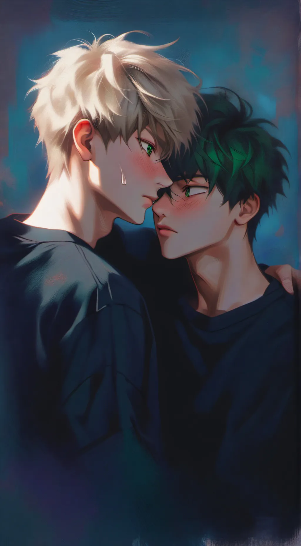 ai character: Bakugo  background