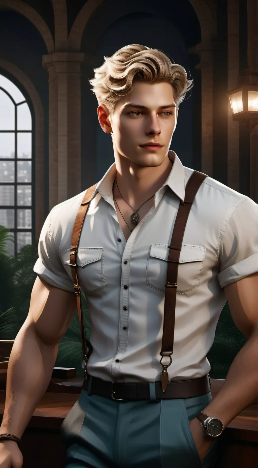ai character: Wade Roberts background