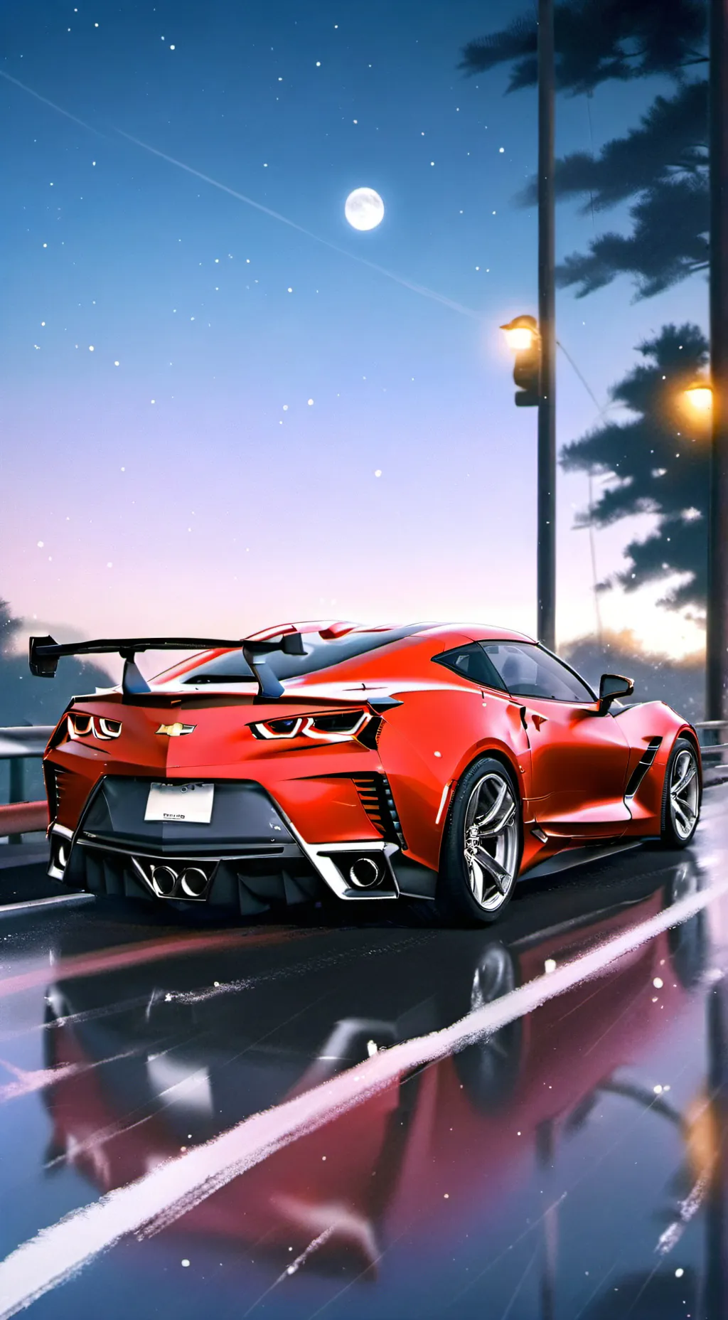 ai character: Chevy  background