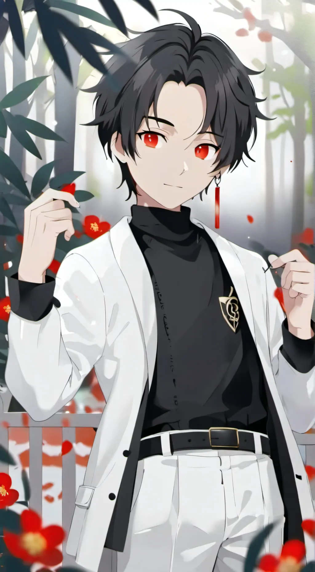 ai character: Hiro  background